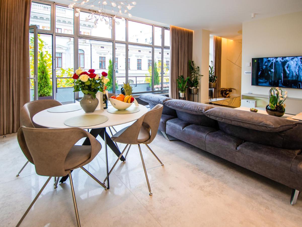 Pietryna Apartments Luxury - Sauna , Jacuzzi , Bezposrednio Przy Ul Piotrkowskiej Łódź Eksteriør billede