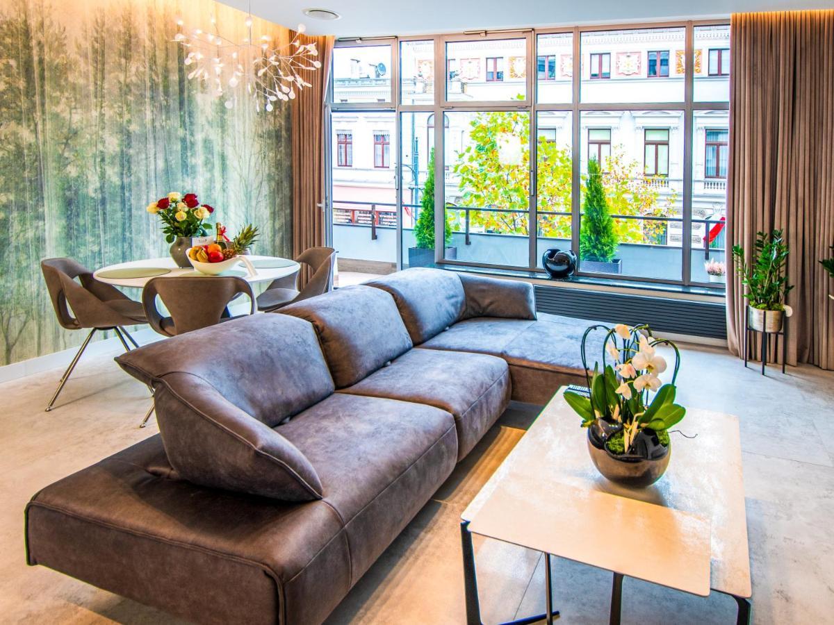 Pietryna Apartments Luxury - Sauna , Jacuzzi , Bezposrednio Przy Ul Piotrkowskiej Łódź Eksteriør billede